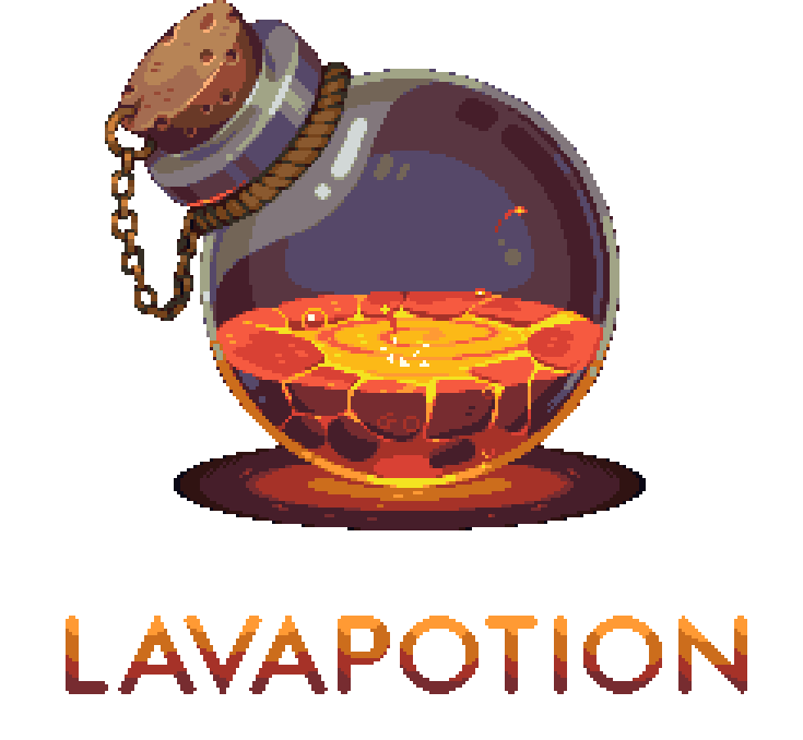 Lavapotion-company-logotype-pixelated-animated.gif