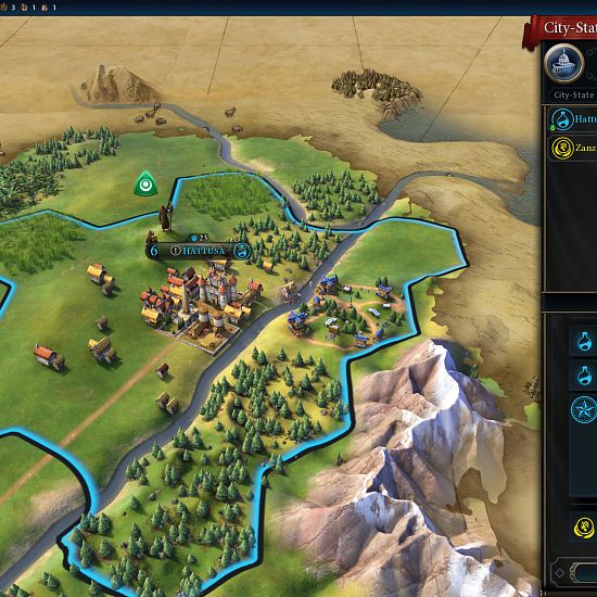 Скриншот интерфейса города-государства Хаттуза